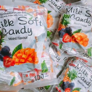 Kẹo dẻo Milk soft candy 100 viên