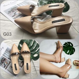 Dép sục mũi nhọn fa trong(ảnh thật )