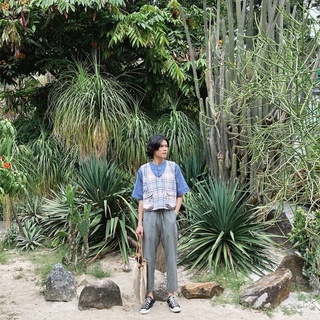 75s - CODAPANTS quần linen lưng thun phom đơn giản
