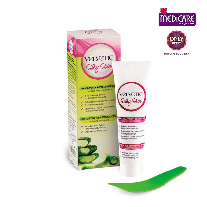 Kem tẩy lông VELVETIC 100ml
