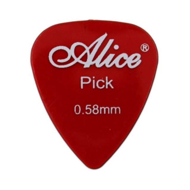 Phím gảy/ pick gảy guitar Alice 0.58mm