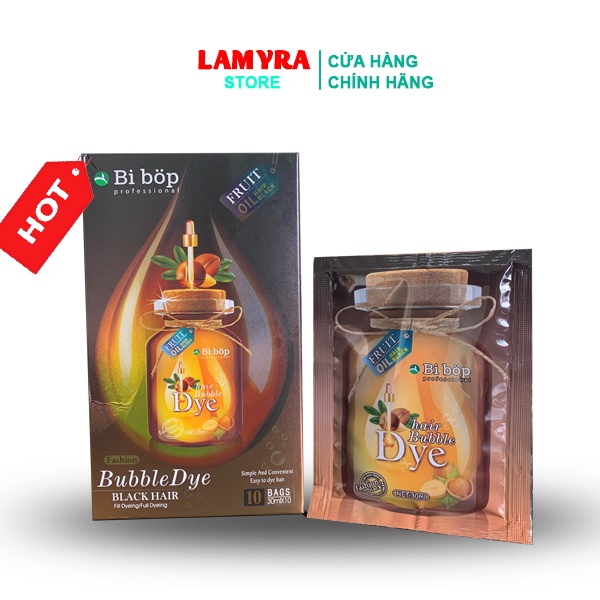 Dầu gội phủ bạc chính hãng Nhật Bản gói 30ml, Dầu gội nhuộm tóc Đen trong 5 -10 phút