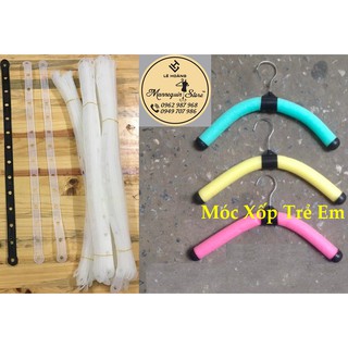 Dây Nhựa Nối Móc 50 Chiếc và Móc Xốp Trẻ Em 100 Chiếc