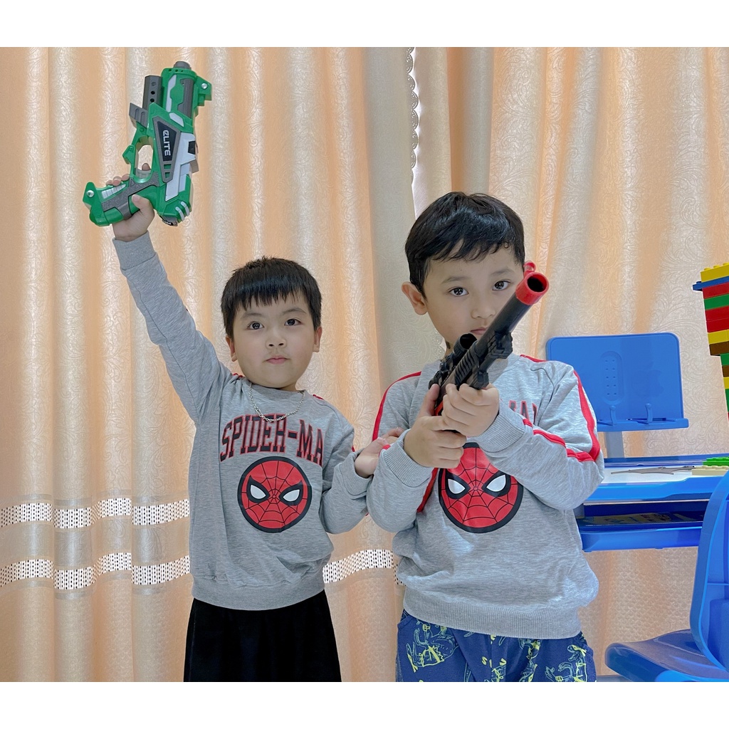 Áo Hoodie dài tay bé trai Min&amp;Max xuất xịn chất da cá mịn đẹp Dragon Kids