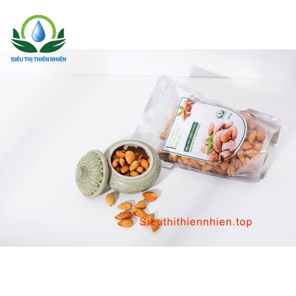 Hạt hạnh nhân chín sấy khô đóng túi zip thương hiệu Mộc Sắc | BigBuy360 - bigbuy360.vn