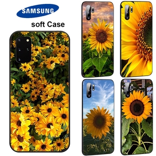 Ốp Lưng Mềm In Hình Hoa Hướng Dương Cho Samsung Galaxy Note 20 Ultra 10 9 8 Plus Lite Note10 + Note20Ultra