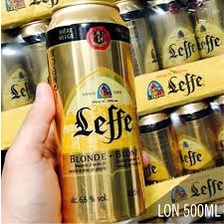 Bia Leffe vàng Blonde 6,6% Bỉ  – lốc 6lon 330ml