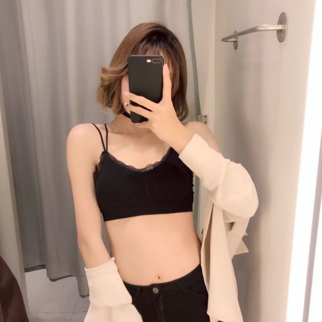 ÁO LÓT THUN GÂN PHA REN 617  (HÀNG LOẠI 1) | BigBuy360 - bigbuy360.vn