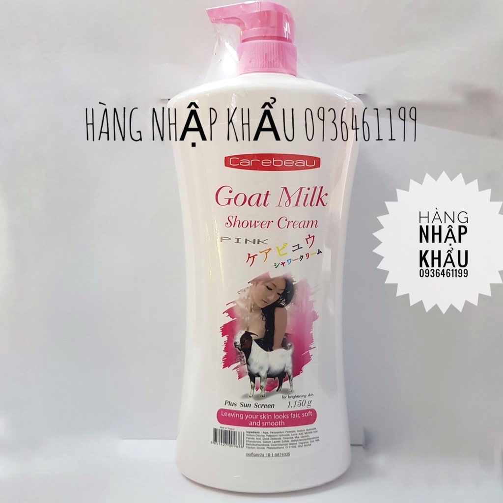 Sữa tắm mịn da và mềm dê Goat Milk cao cấp thái lan 1150ml