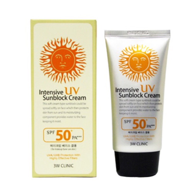 Kem chống nắng 3w