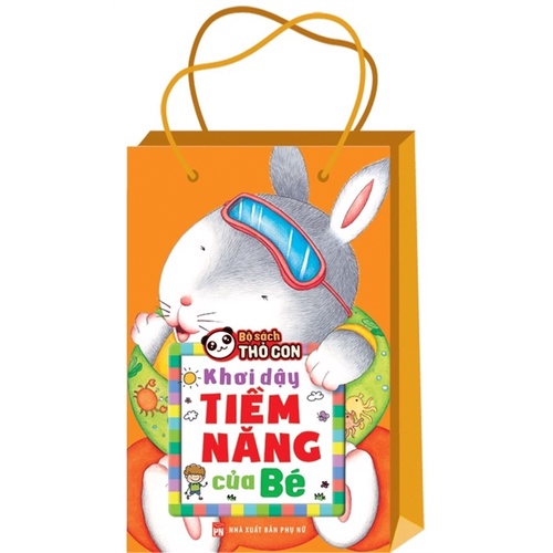 Sách - COMBO: Bộ Sách Thỏ Con - Khơi Dậy Tiềm Năng Của Bé ( 6 CUỐN )