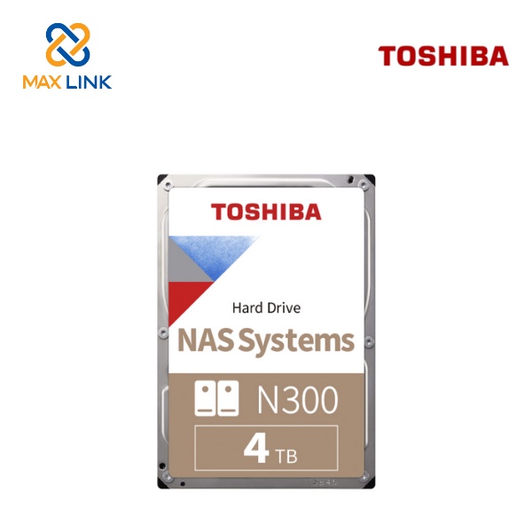 Ổ cứng HDD TOSHIBA NAS N300 4TB HDWG440UZSVA HÀNG CHÍNH HÃNG