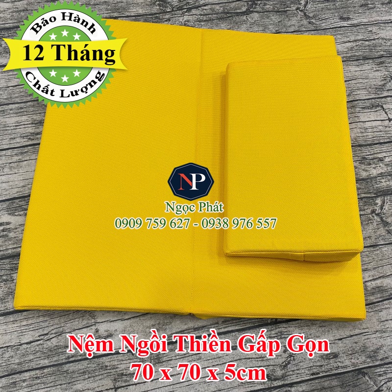 Nệm Ngồi Thiền MANDALA 70x70x5cm Dùng Ngồi Yoga Phật Giáo - Giúp Thư Giãn, Thoải Mái, Giảm Mệt Mỏi