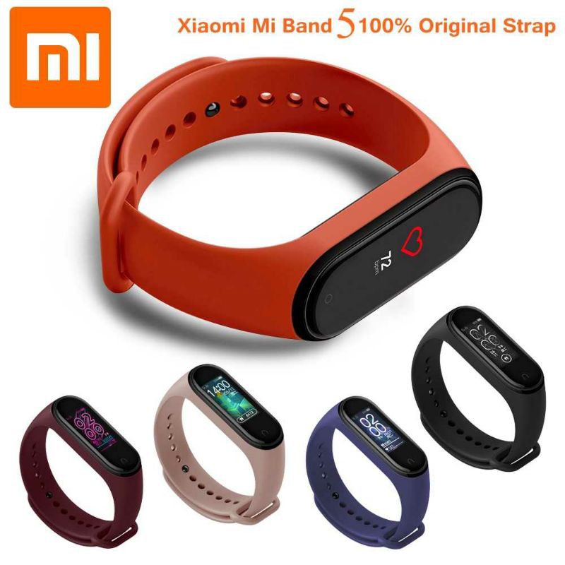 Dây silicon thay thế Miband 5