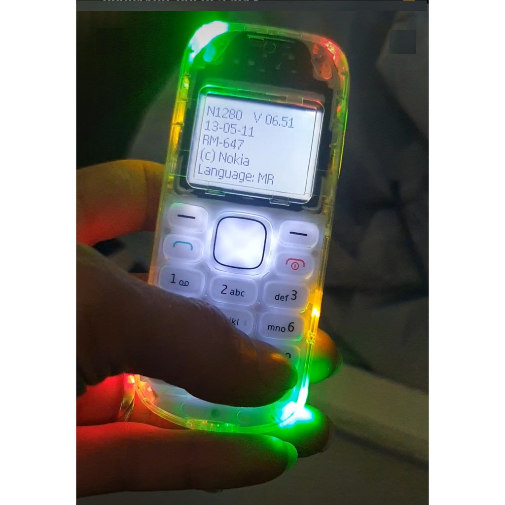 Điện Thoại Nokia 1280 Độ Led Đẹp 10 Bóng Đèn Nháy