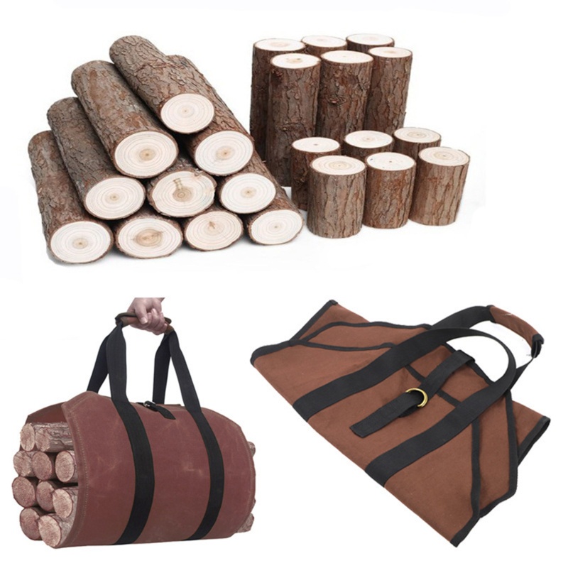 Túi Đựng Củi / Củi Có Thể Điều Chỉnh Tiện Dụng Cho Gia Đình / Dã Ngoại
