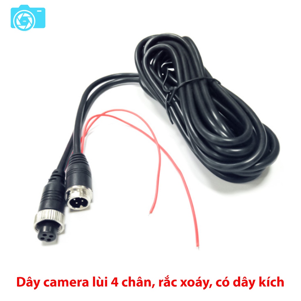 Dây GX12 có dây kích camera lùi