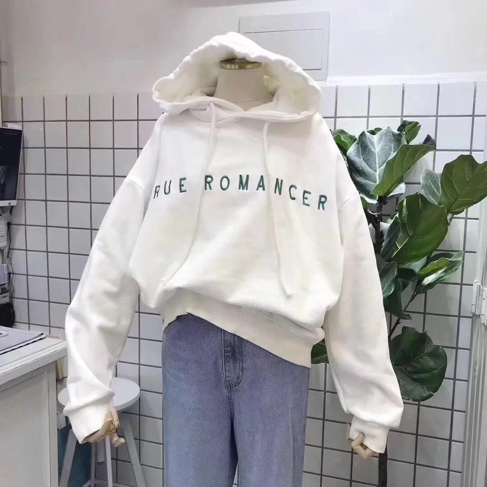 Áo đôi nam nữ Hoodie nỉ mặc mùa đông Unisex chữ Romancer ( Hàng loại đẹp)