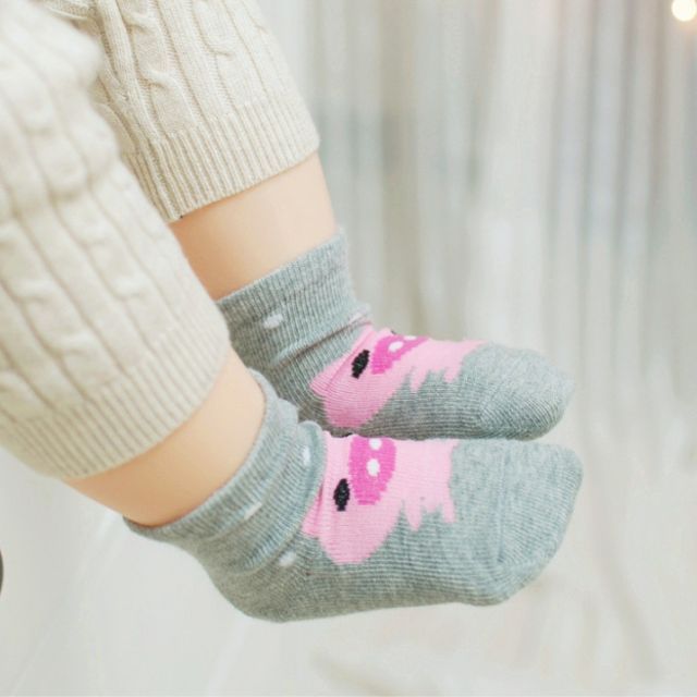 Tất Pony Kid cao cổ cho bé, tất xuất Hàn Pony Kid Socks cổ cao bé trai bé gái