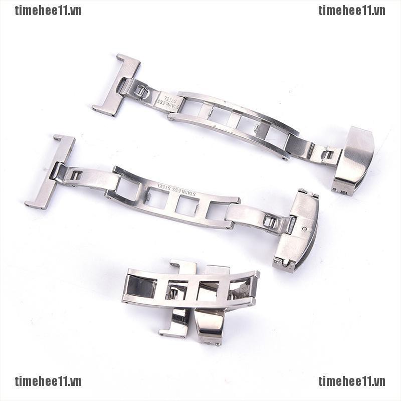 Móc Khóa Hình Bướm Bằng Thép Không Gỉ 18 / 20 / 22mm