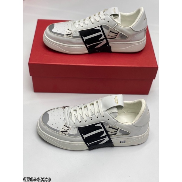 Giầy sneaker VLTN vạt sườn có hộp - Giầy nam kèm hộp cao cấp