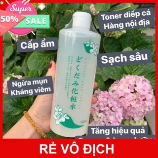 Nước hoa hồng diếp cá dokudami, toner diếp cá Nhật Bản 500ml