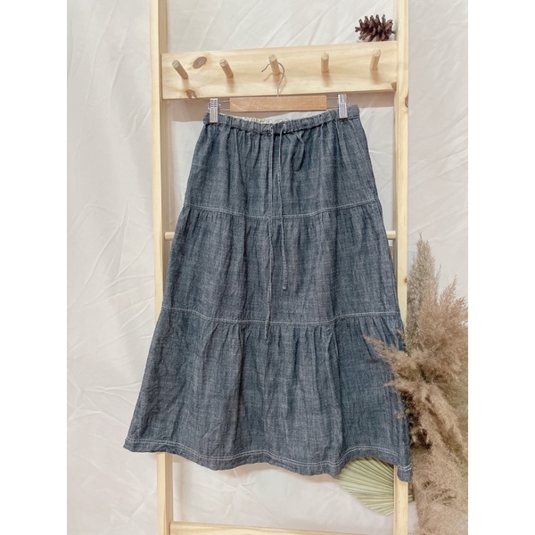 Chân váy 2hand vintage siêu xinh. Mẫu hoa, trẻ trung