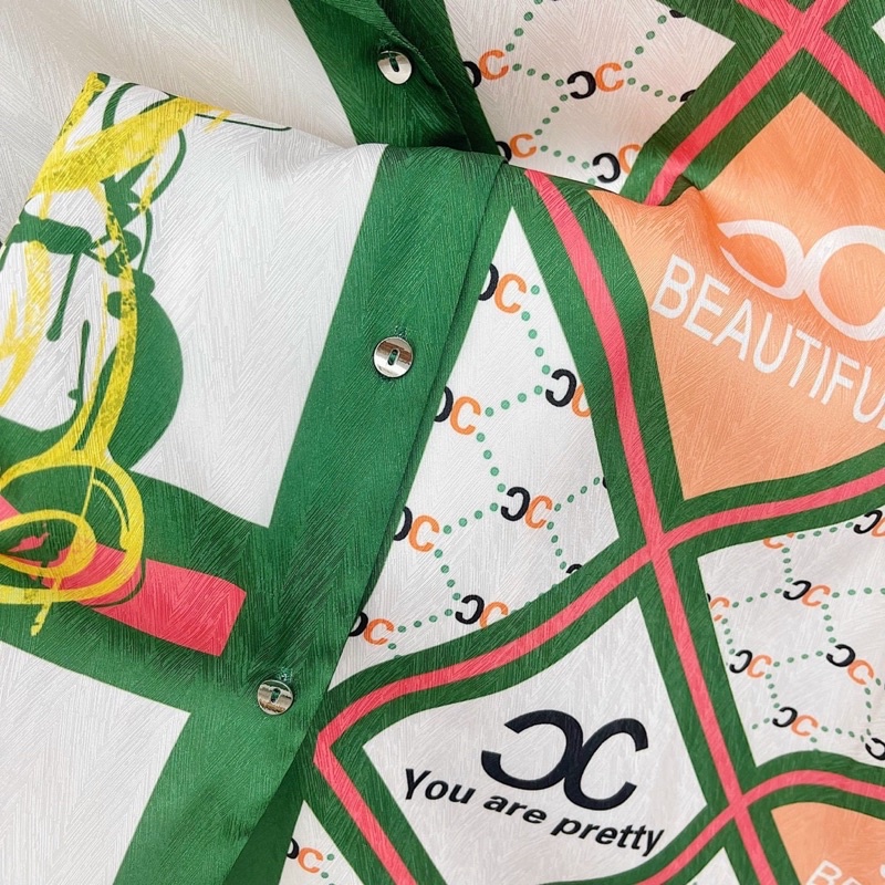 [Hàng sẵn] pijama lụa xước cao cấp Quảng Châu tay dài cc beautiful