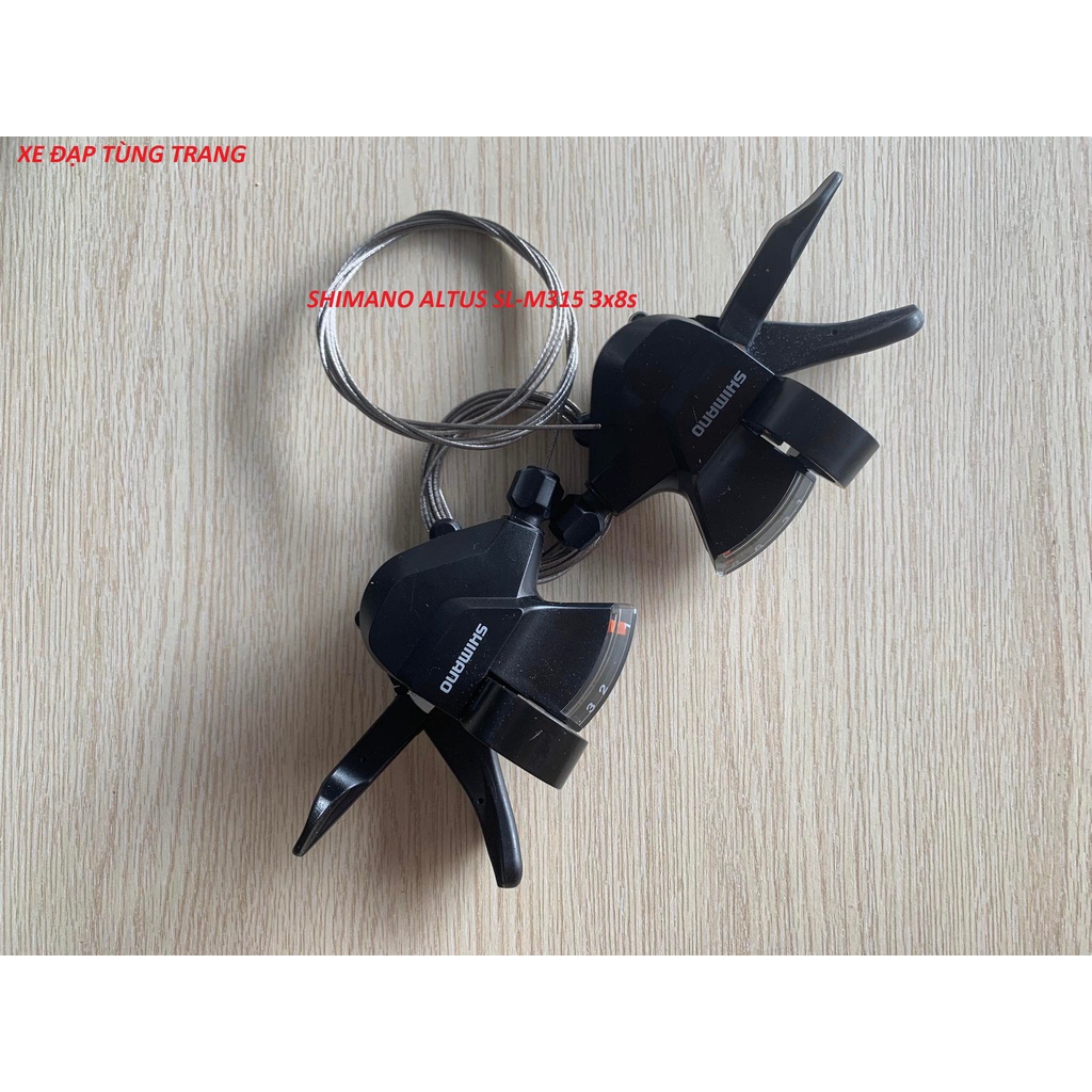 Tay bấm xã SHIMANO Altus 3x8 Speed SL-M315