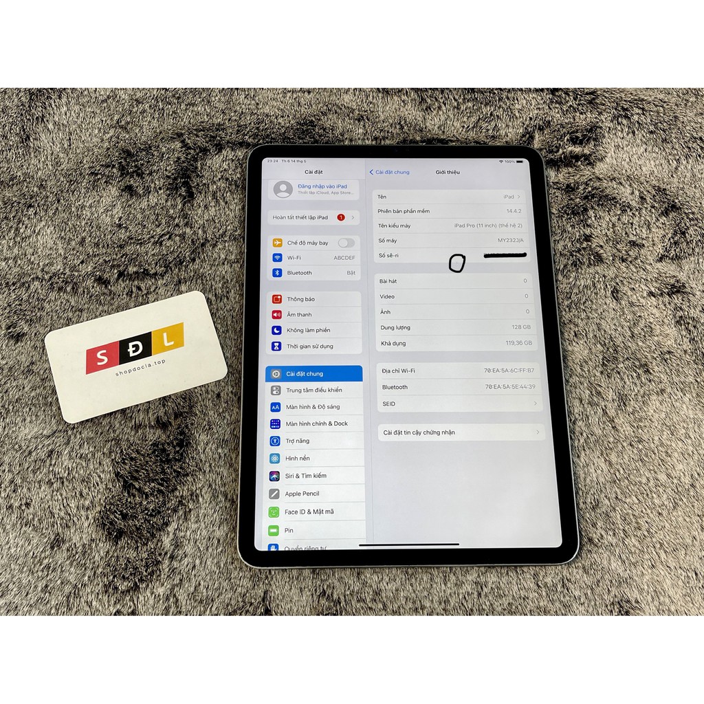 Máy tính bảng Apple iPad Pro 11 inch 2020 128GB bản WIFI | BigBuy360 - bigbuy360.vn