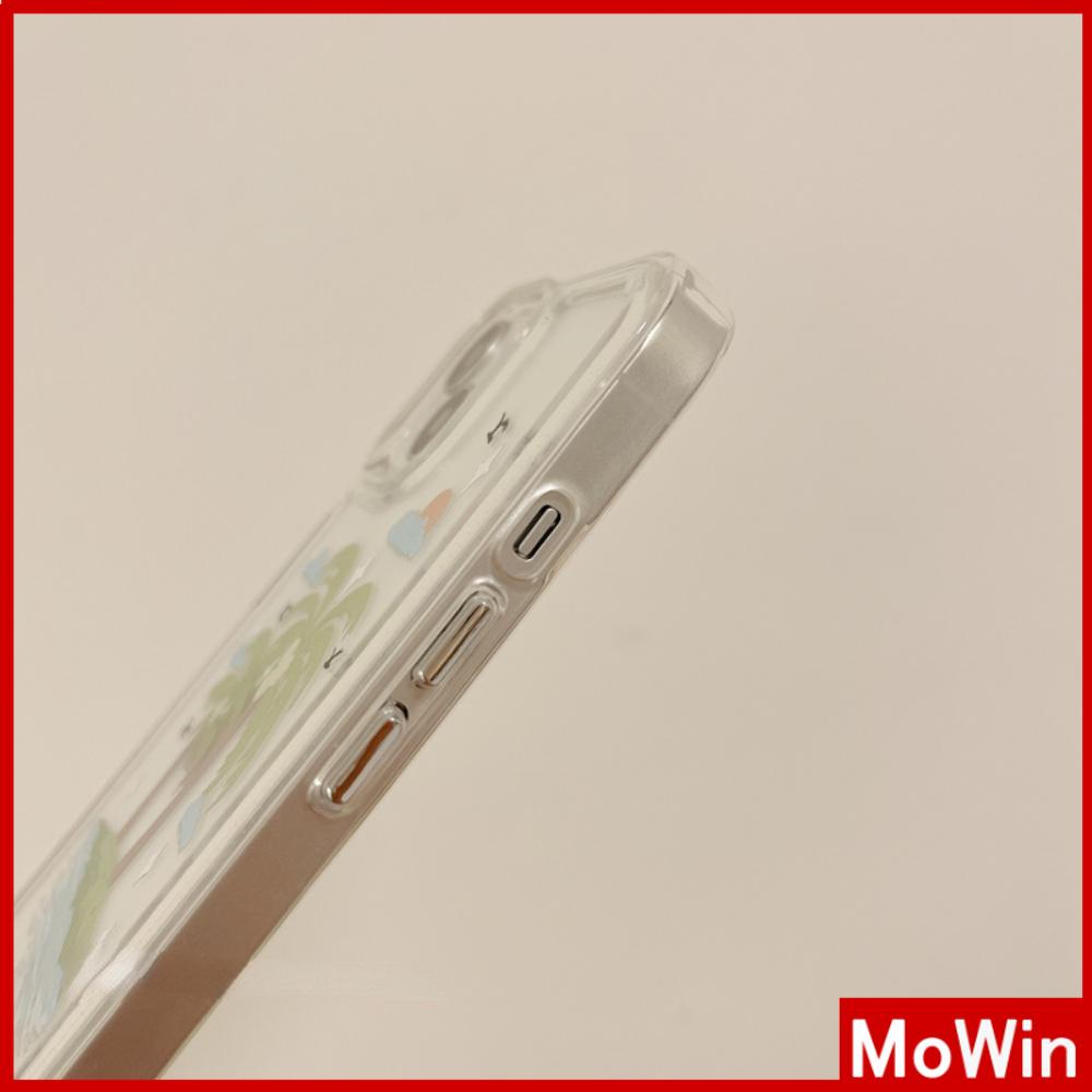 Ốp Điện Thoại Silicon Mềm Trong Suốt Chống Sốc Có Nút Kim Loại Cho iPhone 11 Pro Max 13 Pro Max 12 Pro Max 7Plus xr XS