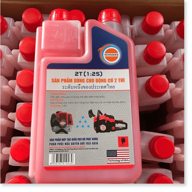 Dầu nhớt máy cắt cỏ 2 thì BLUE-2T thái lan pha xăng 1L