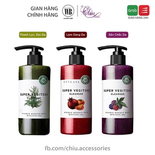 Sữa rửa mặt thải độc rau củ super vegitoks cleanser 300ml