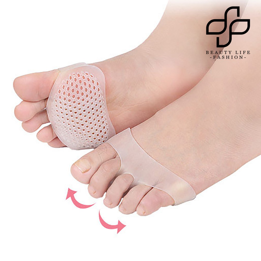 (Hàng Mới Về) 1 Cặp Đệm Lót Giày Bằng Silicon Thoáng Khí Tiện Dụng