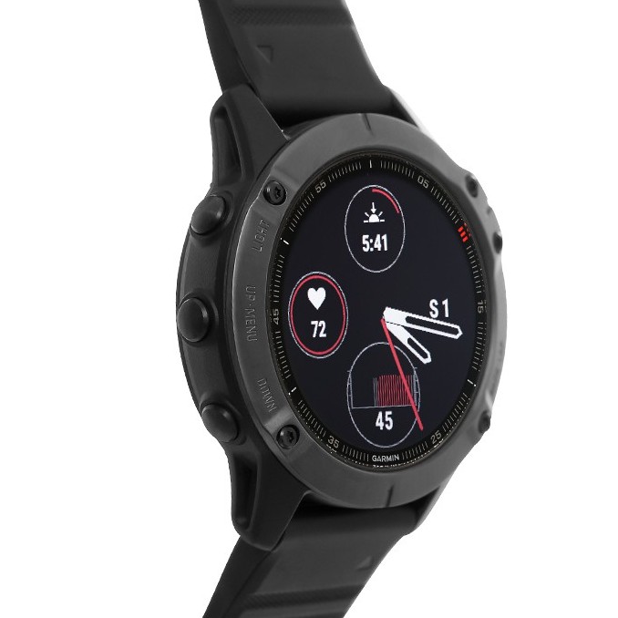 Đồng hồ thông minh Garmin Fenix 6 Sapphire kháng nước 10ATM đo nồng độ SPO2 màn hình MIP 1.3&quot; - Chính hãng BH 12 tháng