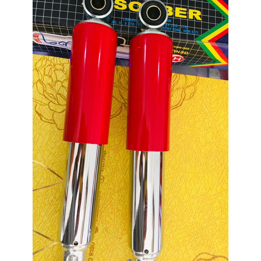 Phuột sau honda cub 78-81-82-84-DD- 3 tầng - hàng loại 1-màu đỏ