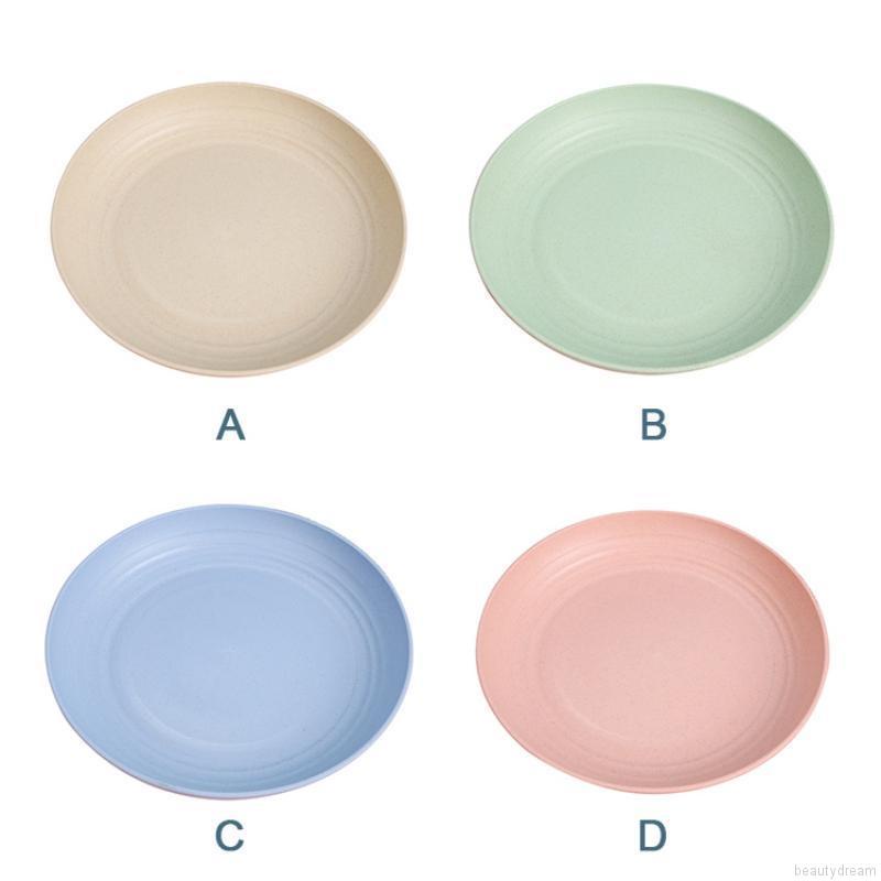 Đĩa tròn 23cm màu sắc dễ thương