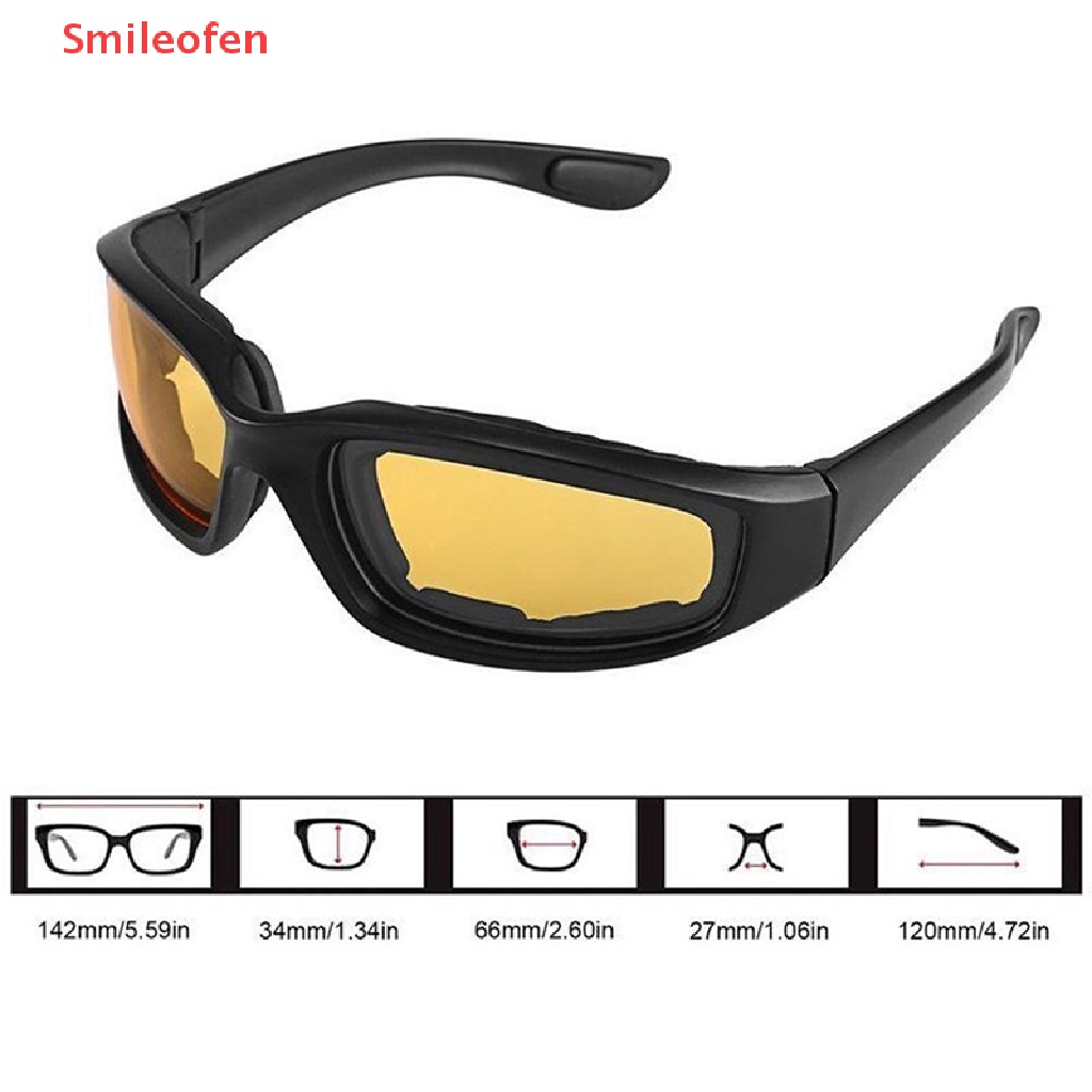 [Smileofen] Kính Mát Phân Cực Chống Chói Khi Lái Xe Ban Đêm Mới