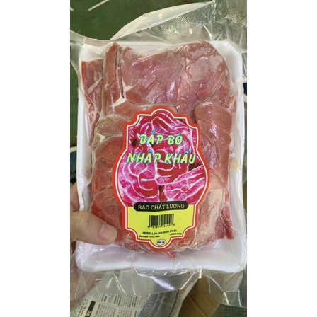Bò mỹ cắt lát vĩ 500gr (giao tphcm)
