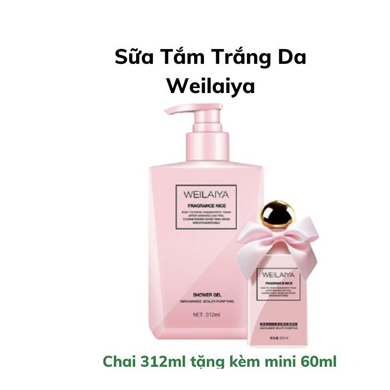 Sữa Tắm Trắng Da Hương Nước Hoa, Sữa Tắm Weilaiya Chính Hãng