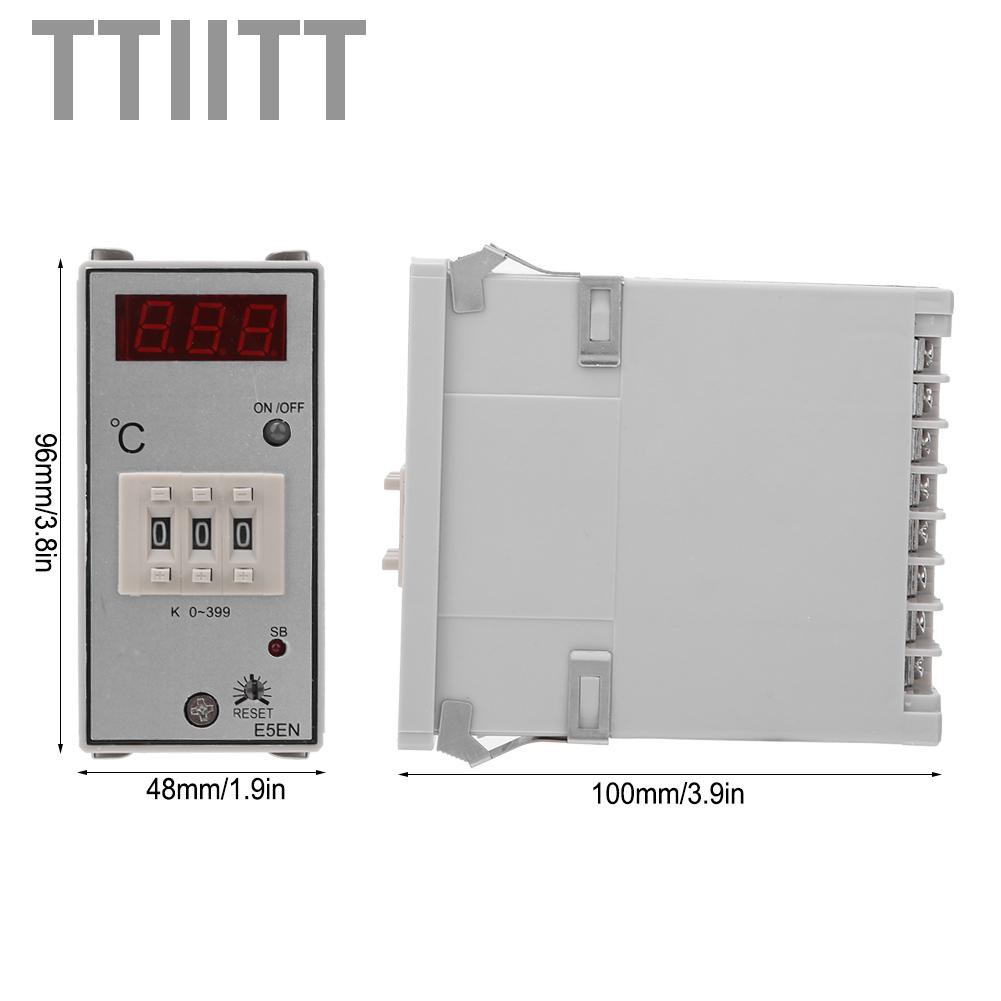 Bộ Điều Khiển Nhiệt Độ Kỹ Thuật Số Chất Lượng Cao 0-399 ° C