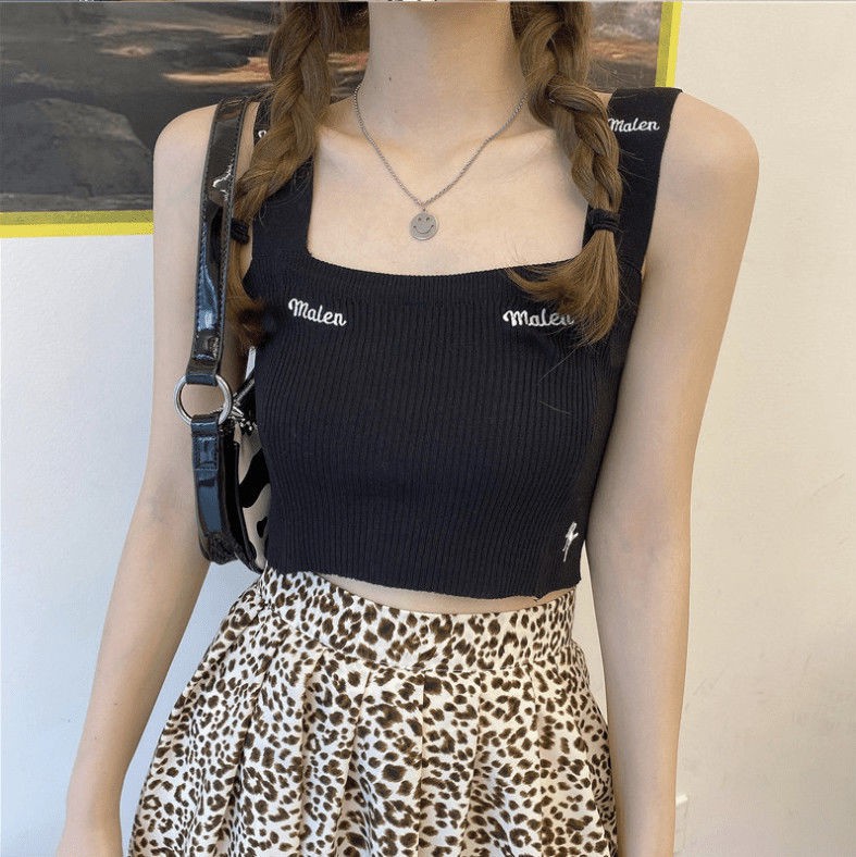 Áo Nữ Không Tay Có Chữ Thêu Thời Trang Quyến Rũ | BigBuy360 - bigbuy360.vn