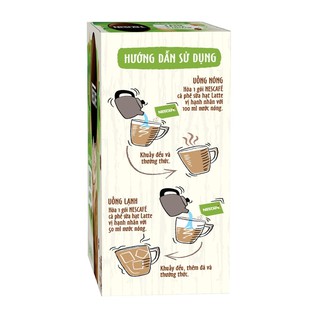 Cà Phê Nescafe Latte Hạnh Nhân 240G