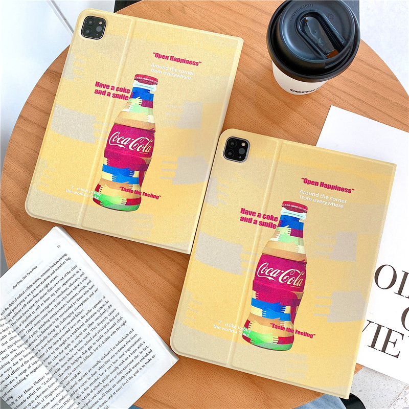 COCA COLA Ốp Lưng Bảo Vệ Ipad Air Pro 7.9 9.7 10.5 10.2 11 10.9 "Inch Mini 1 / 2 / 3 / 4 / 5 2017 / 2018 / 2019 / 2020