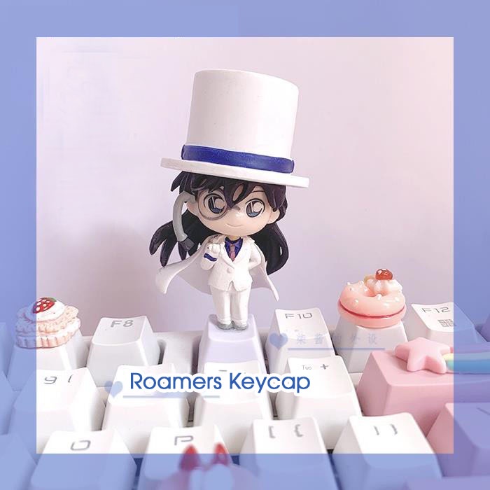 Keycap Conan KID Siêu Thám Tử  lẻ anime R4 PBT