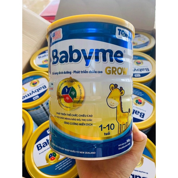 Sữa Babyme số 1 loại 900g cho bé từ 0 - 1 tuổi