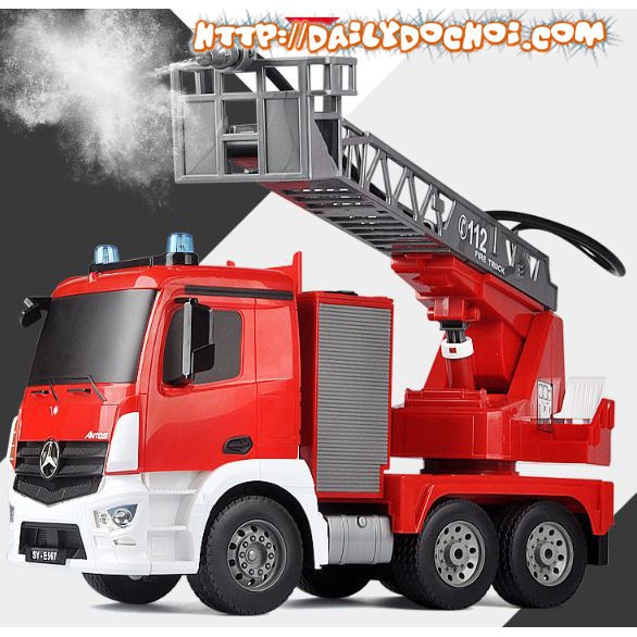 [DAILYTOY] CT24 xe cứu hỏa cỡ lớn phun nước đa chức năng