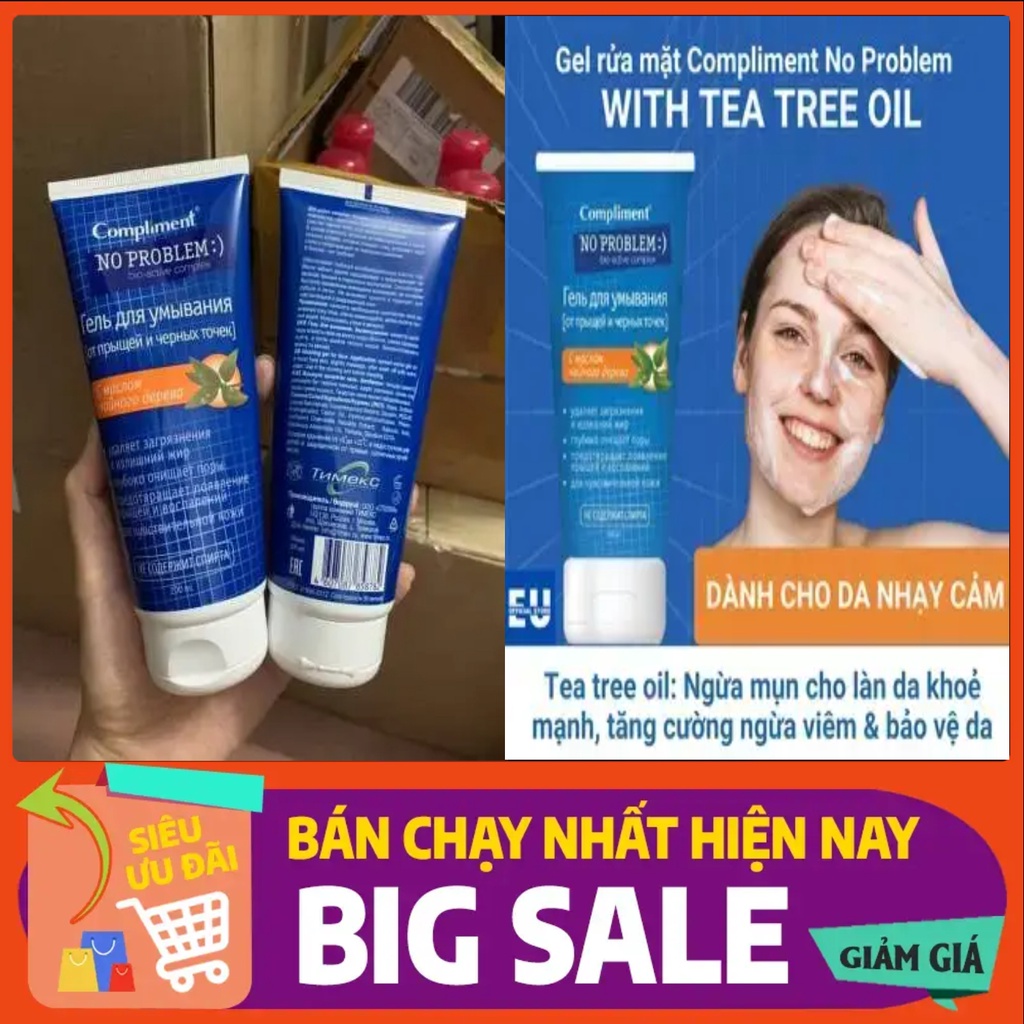 Sữa rửa mặt Compliment có công thức tự nhiên dịu nhẹ được làm giàu với các thành phần hoạt tính có giá trị