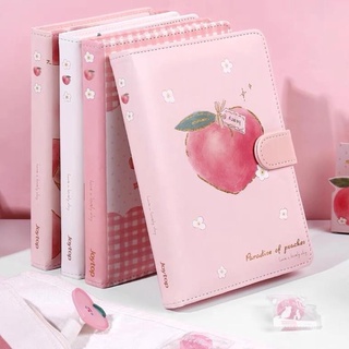 Sổ tay PeachParadise size A5 / A6 bìa da