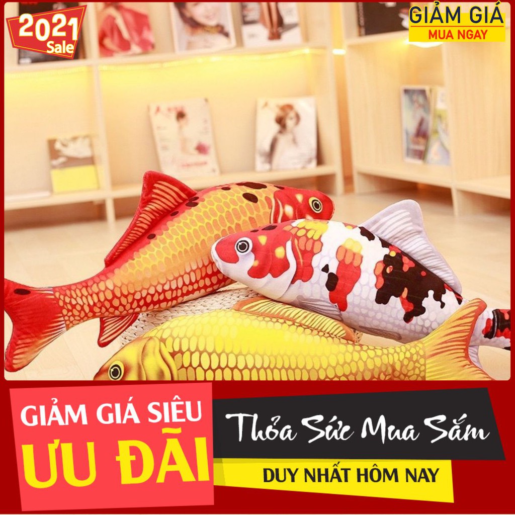 gối ôm cá chép siêu yêu